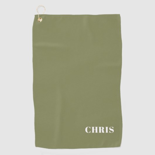 Personalized Iguana Golf Towel ゴルフタオル (正面)