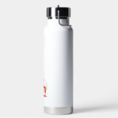 Personalized Illustrated Aries Zodiac Quote ウォーターボトル (左面)