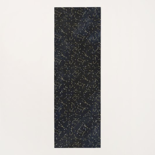 Personalized Illustrated Gemini Zodiac Quote ヨガマット (裏面)