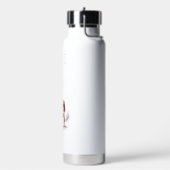 Personalized Illustrated Scorpio Zodiac Quote ウォーターボトル (左面)