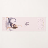 Personalized Illustrated Scorpio Zodiac Quote ヨガマット (正面(横))