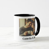 Personalized Image and text マグカップ (正面右)
