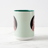 Personalized Image Custom Mug Unique Design ツートーンマグカップ (中央)
