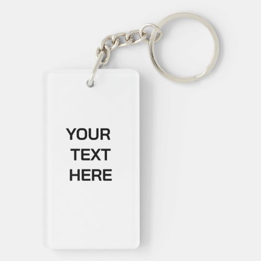 Personalized image keychain, Personalized text  キーホルダー (裏面)
