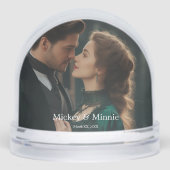 Personalized In Loving Memory Photo Snow Globe (正面)