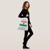 Personalized India Flag Crossbody Bag   クロスボディバッグ (モデル)