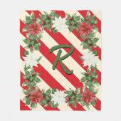 Personalized Initial Blanket フリースブランケット (正面)