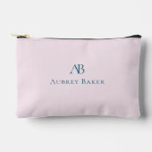 Personalized Initial Clutch Bag – Monogram Handbag アクセサリーポーチ (正面)