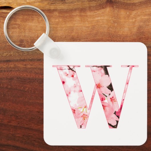 Personalized Initial Name Traits Keychain Gift キーホルダー (正面)