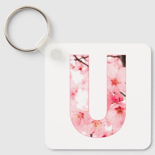 Personalized Initial Name Traits Keychain Gift キーホルダー (正面)