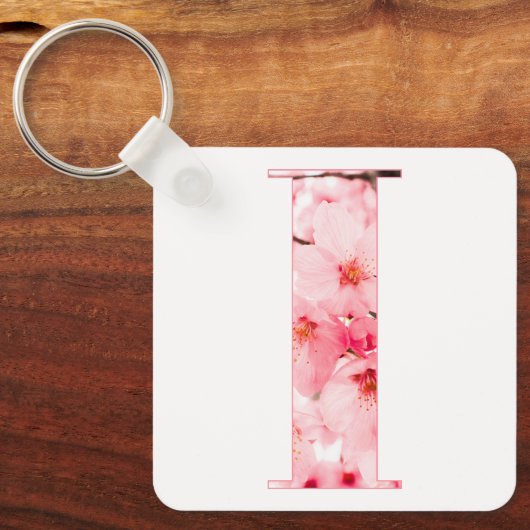 Personalized Initial Name Traits Keychain Gift キーホルダー (正面)