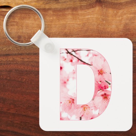 Personalized Initial Name Traits Keychain Gift キーホルダー (正面)