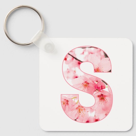 Personalized Initial Name Traits Keychain Gift キーホルダー (正面)