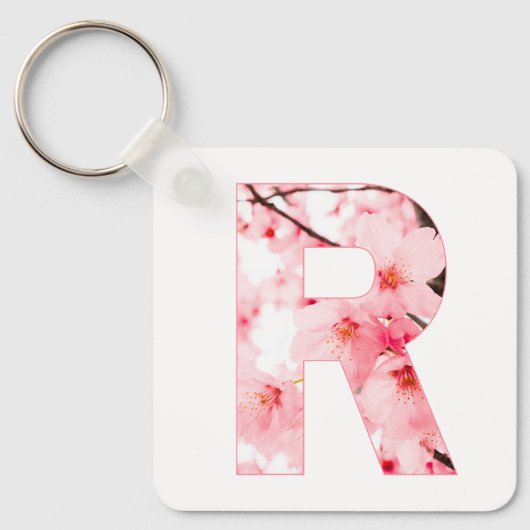 Personalized Initial Name Traits Keychain Gift キーホルダー (正面)