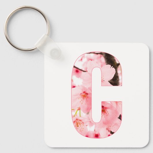 Personalized Initial Name Traits Keychain Gift キーホルダー (正面)