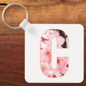 Personalized Initial Name Traits Keychain Gift キーホルダー (正面)