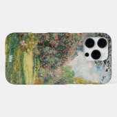 Personalized Iphone Case Monet Art iPhoneケース (裏面横)