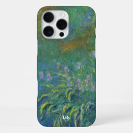 Personalized Irises by Claude Monet iPhone 16 Pro Maxケース