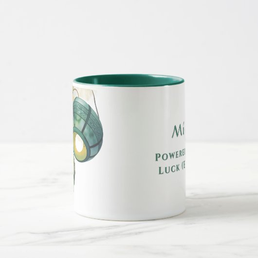  Personalized Irish Luck Celtic Lanterns Mug マグカップ (中央)