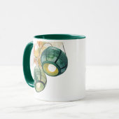  Personalized Irish Luck Celtic Lanterns Mug マグカップ (正面左)