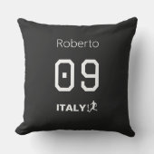Personalized Italy National Team Professional Mono クッション (正面)