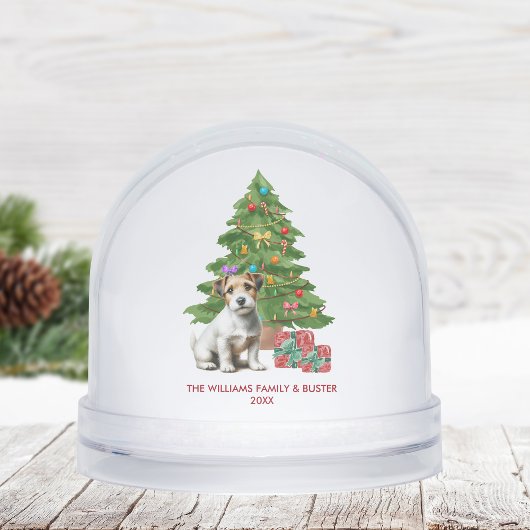 Personalized Jack Russel Terrier Dog Christmas