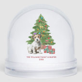 Personalized Jack Russel Terrier Dog Christmas (正面)