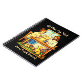Personalized Jesus Gift Journal & Notebook ノートブック (左側)