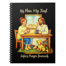 Personalized Jesus Gift Journal & Notebook ノートブック