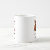 Personalized Jolly Santa Claus Coffee Mug コーヒーマグカップ (中央)