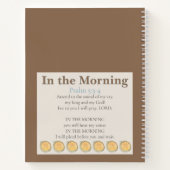 Personalized Journal: In the Morning ノートブック (裏面)