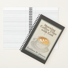 Personalized Journal: Morning Coffee Time with God ノートブック