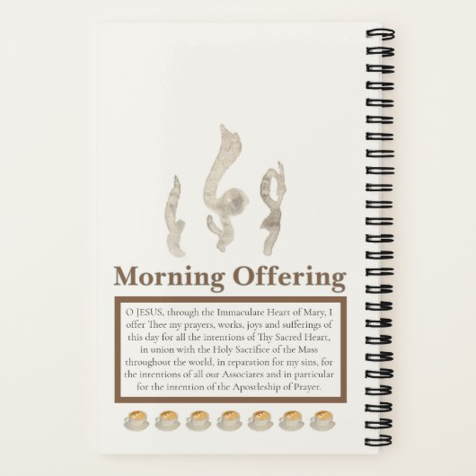 Personalized Journal: Morning Coffee Time with God ノートブック (裏面)