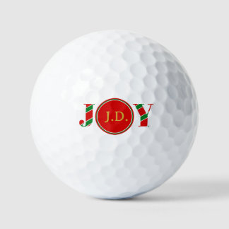 Personalized Joy GOLFMAS Christmas Golf Ball ゴルフボール