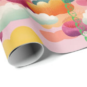 Personalized Joyful Watercolor Wrapping Paper ラッピングペーパー (ロールコーナー)
