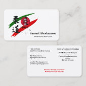 Personalized Judo instructor - Karte  名刺 (正面/裏面)