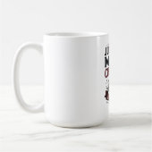 Personalized Just One More Chapter Est 1985 Bookwo コーヒーマグカップ (左)