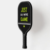 Personalized Just One More Game Funny ピックルボールラケット (左)