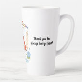 Personalized Karakasa Obake Mug | Custom Name & Me カフェラテマグ (右)