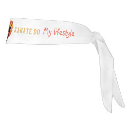 Personalized Karate Girl Lifestyle Gift タイヘッドバンド