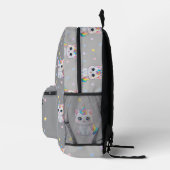 Personalized Kawaii Caticorn name printed backpack プリントバックパック (右)