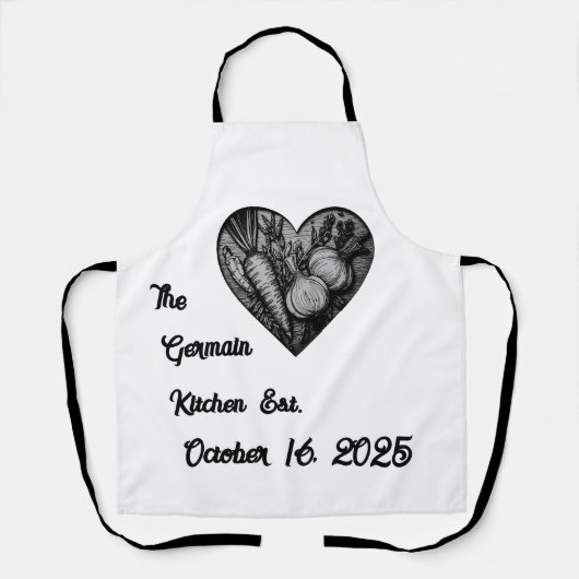Personalized Keepsake エプロン (正面)
