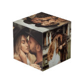 Personalized Keepsake Newlywed Couple Photo フォトキューブ (裏面アングル)