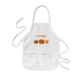 Personalized kid apron, custom name kid apron 子供用エプロン