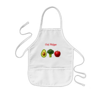 Personalized kid apron, custom name kid apron 子供用エプロン