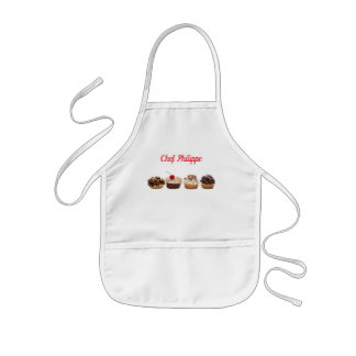 Personalized kid apron, custom name kid apron 子供用エプロン
