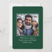 Personalized Kids Art & Photo Holiday Card 招待状 (裏面)