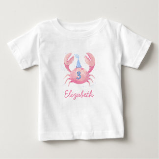Personalized Kids Birthday T-Shirt, Custom Name  ベビーTシャツ