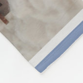 Personalized Kids Future Pilot with Photo & Name フリースブランケット (角)