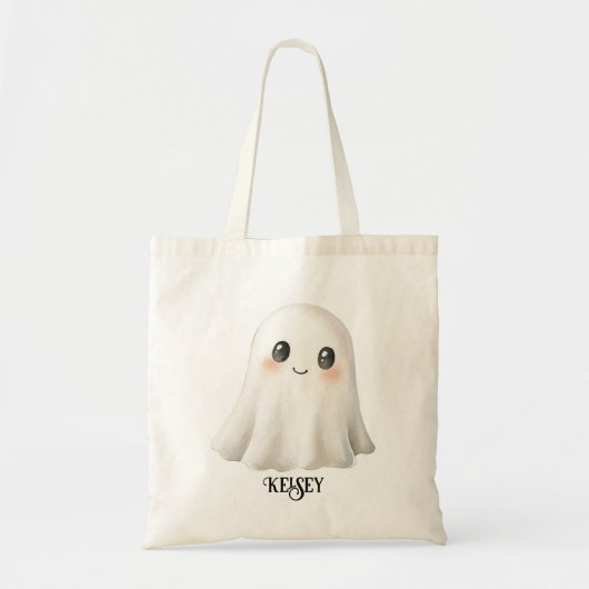 Personalized Kids’ Halloween Trick-or-Treat Bag トートバッグ (正面)